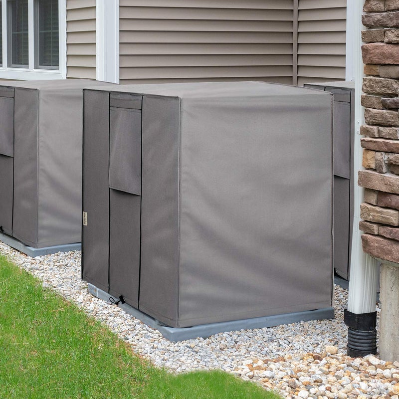 BOLTLINK Air Conditioner Covers for Outside Units, AC Unit Covers Outdoor Fits up to 32 x 32 x 28 inches - Image 4